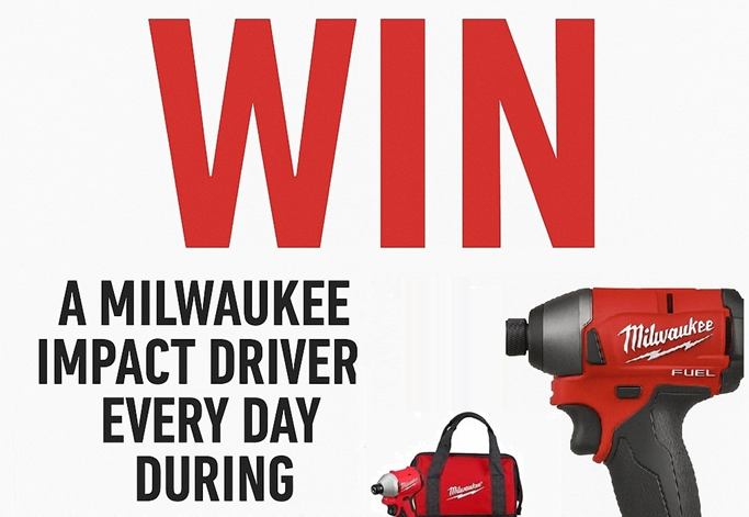 Win a Milwaukee Impact Driver at RE+ 2025 Las Vegas giveaway